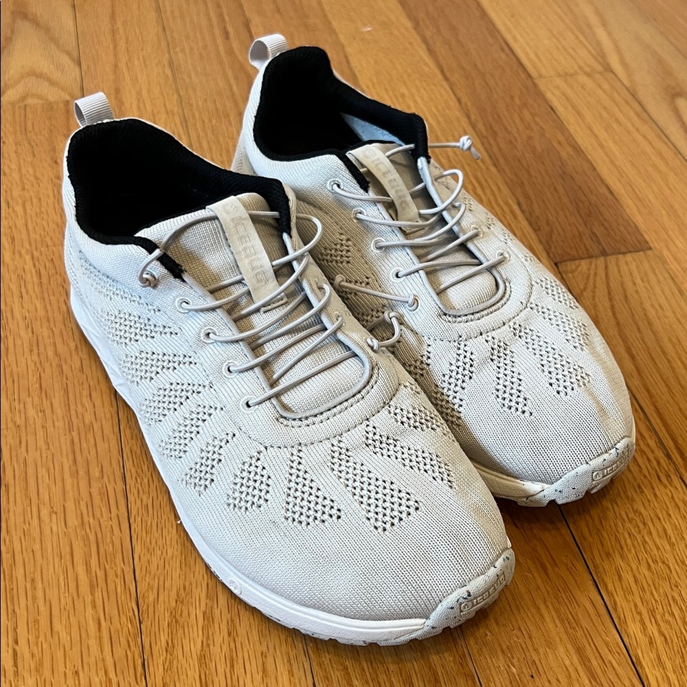 Icebug RB9X White Slip On Sneakers 39, Pearl White